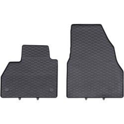 Tappetini per auto Geyer& Hosaja per Renault Kangoo II 2007-2021 su misura in gomma | Materiale resiste | Superficie antiscivolo | Impermeabile